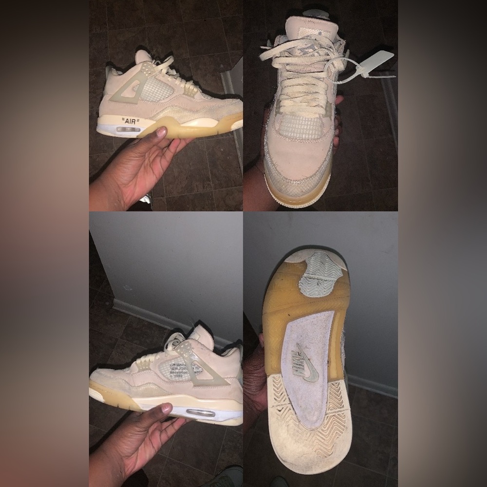 Off white 4s size 10 in women